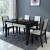 茗仕居食テーブルと椅子を組み合わせた長方形焼き石純木西食卓モダンプテーブル