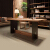 ヴィスラス北欧純正木食テーブルセットモダシンパルテーブル原木テーブルセットテーブル1.4 m