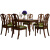 サリーミランアメリカン田舎料理のテーブルと椅子の組み合わせモダシンプレル純木正方形の家族6人がテーブルサイズのタワーレストラン【1.4メートル】四つの椅子（手すりなし）を使っています。