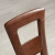 明るい家具テーブル純木円卓楡木テーブル4105セット：一つのテーブルの四つの椅子