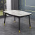 芳馨·雅居北欧大理石鋼ボーステーブルとテーブルとテーブルとテーブルのセットを組み合わせる。