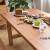 一般ハウスウッド/北欧純木餐テーブルとモダシンプレル原木食卓の大型長方形テーブルの大規模な会議テーブル1.6 mさくらんぼ木