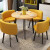椅子アメリカ風の円い椅子90 cm円いテーブルのシングルテーブル（テーブルの色備考）