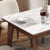 夫婦の食卓北欧テーブル純木テーブルセットレストランシンプロテーブルテーブル家具1.4 mボールドテーブル