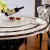 美しい軒洋風大理石テーブルセットモダシンプレル回転テーブル北欧純木テーブル小タワーテーブル4人6人8人10人用テーブル1メートル2テーブル（65回転盤）