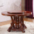 喜逸（XIYI）テーブル中華純木丸テーブルセット2メートルの円いテーブル回転盤10人家庭用モダンンテーブル1.3 m+6椅子+80 cm回転盤