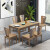 優ka吉テーブルmodan北欧純木テーブルと椅子セット日本式長方形シンプロテーブルテーブル1.5メートル