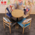 林感西洋レストランのテーブルと椅子とミルクティーの店のテーブルと椅子のデザインがセットになっています。