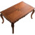 格澜帝爾（growdear）テーブル全純木テーブルとテーブルと椅子を組み合わせた大型アメリカン長方形レストランのテーブル家具全純木1.5（テーブル6椅子）
