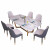 大理石のテーブルセット家庭用の小さなテーブル北欧の食事テーブルmodanshi軽い贅沢テーブル長方形の金足単テーブル：120*60*75 cm