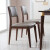 銅木主義ゴッホシリーズのレストランの家具用テーブルと米国の黒いクルミ純木家具用の椅子（二つ）