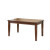 IMDテーブル純木テーブルアメリカンテーブルテーブルテーブルとテーブルとテーブルとテーブルセットのリビング家具テーブルのシンプロ長方形レストランテーブルの六椅子と1.5メートル胡桃色（クッションなし）