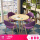 紫の布＝1テーブル4椅子（ワンフロアタイプ）