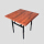 碧麗華モデルの深木紋80*80 cm角テーブルをアップグレードして昇降できます。