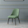 A食事用の椅子2枚の緑